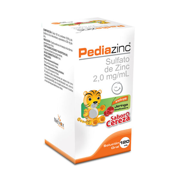 PEDIAZINC SOLUCION ORAL 120 ML
