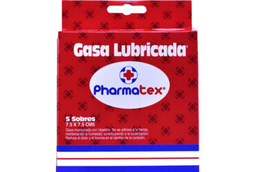GASA LUBRICADA PHARMATEX 7.5X7.5CM 5 SB