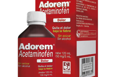 ADOREM ACETAMINOFEN 150 MG JARABE 120 ML