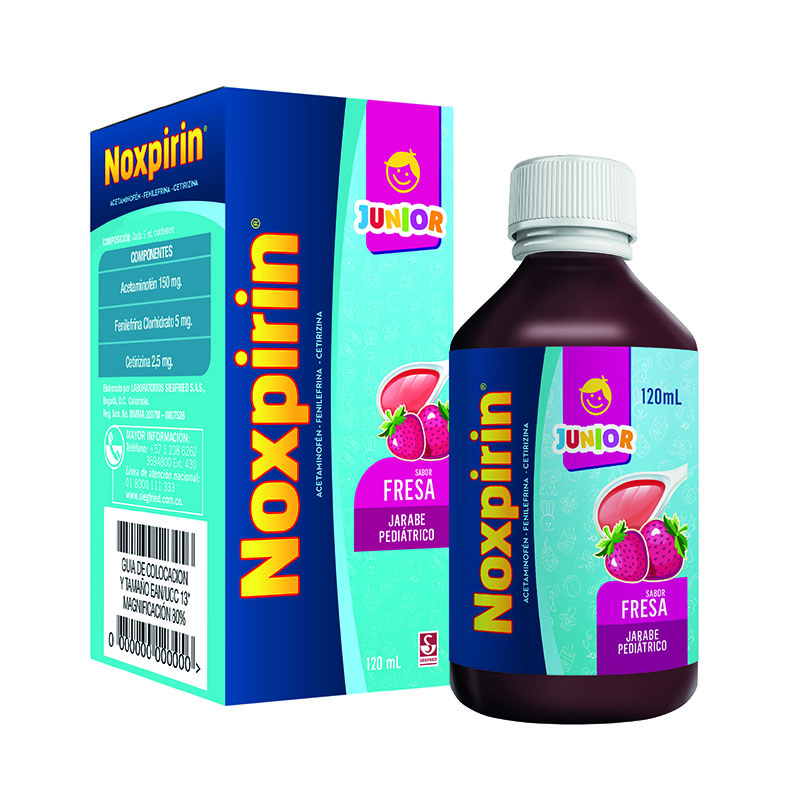 NOXPIRIN JUNIOR F JBE 120 ML