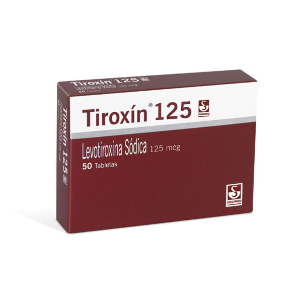TIROXIN 125 MG 50 TABLETAS(PDB)