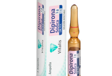 DIPIRONA 1G/2ML 1 AMPOLLA VT