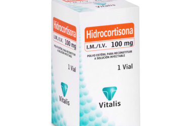 HIDROCORTISONA 100 MG 1 AMPOLLA VT