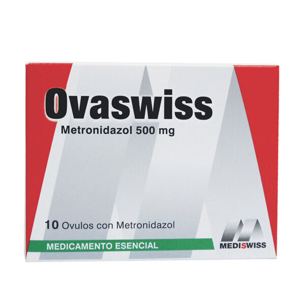 OVASWISS METRONIDAZOL 500 MG 10 OVULOS