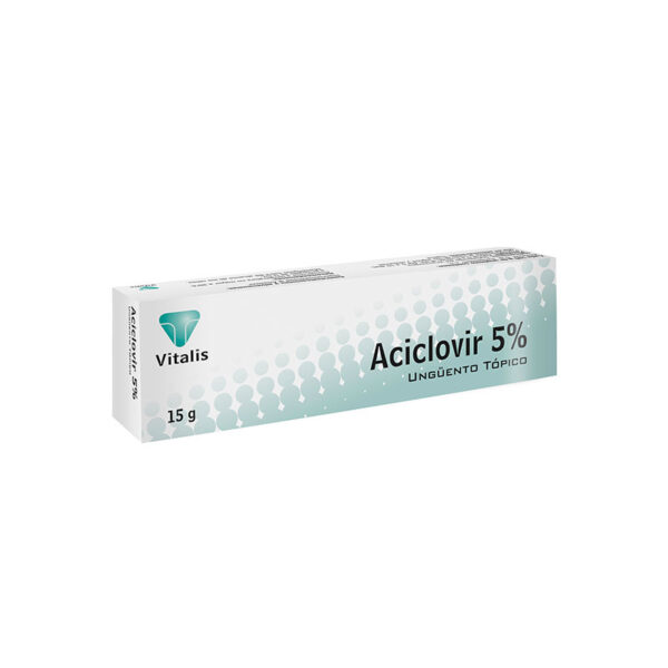 ACICLOVIR 5% UNGUENTO 15 GR VT