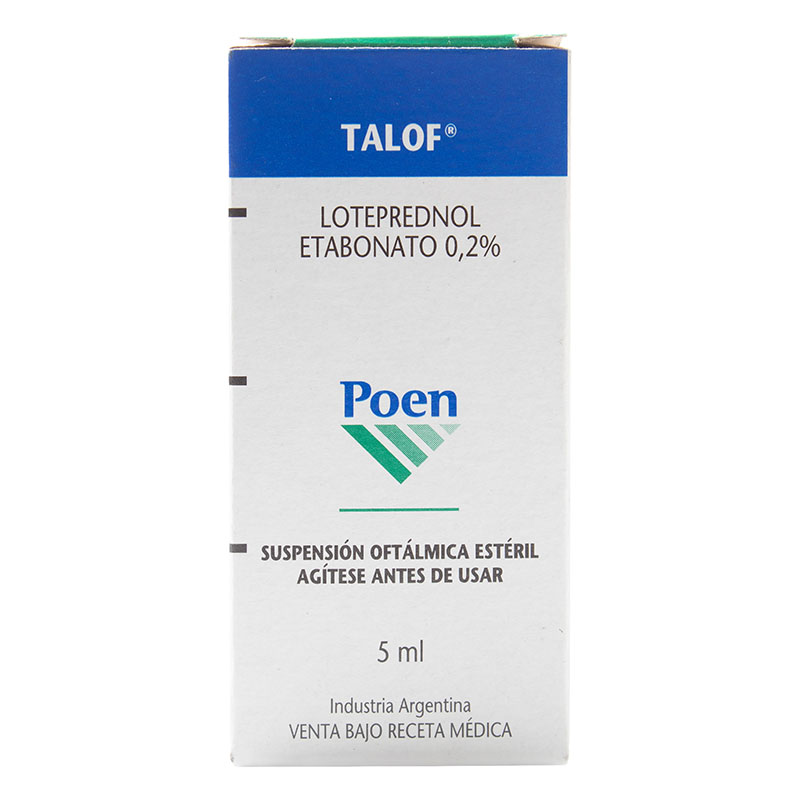 TALOF 0.2% SUSPENSION OFT.5 ML(3%+)(PAE)