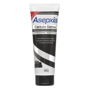 ASEPXIA CARBON GEL EXFOLIA. 120 GR  (SF)