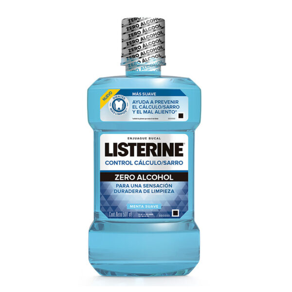 LISTERINE ZERO SIN ALCOHOL 500 ML
