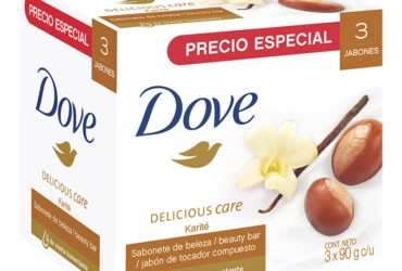 3 JABON DOVE KARITE 90 GR