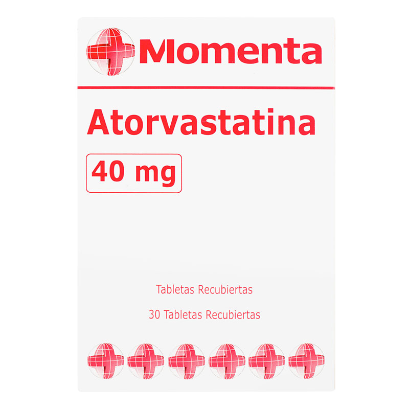 ATORVASTATINA 40 MG 30 TBS MOMENTA