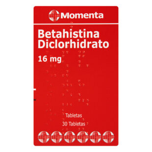 BETAHISTINA 16 MG. 30 TABLETAS MOMENTA