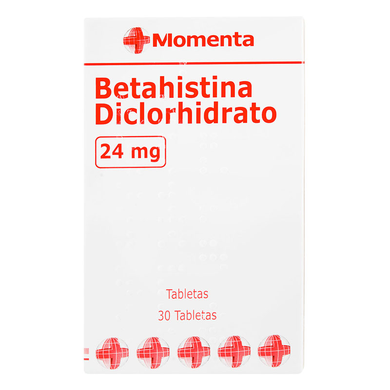 BETAHISTINA 24 MG 30 TBS MOMENTA
