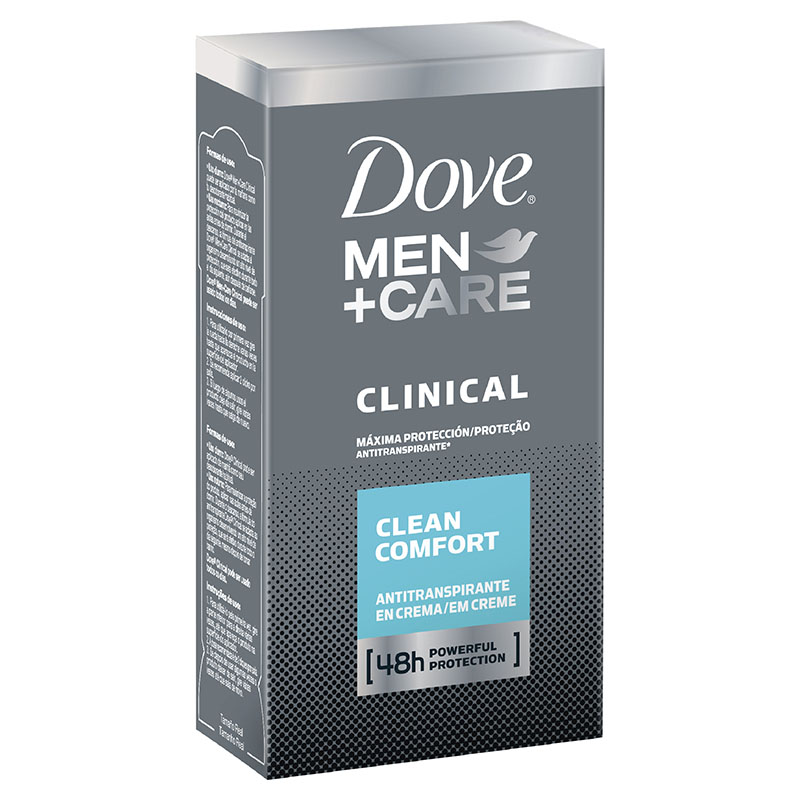 DTE DOVE CLINICAL CLEAN CONFORT 48 ML H