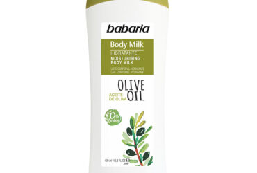 CRE.BABARIA BODY MILK ACEITE OLIVA 400ML