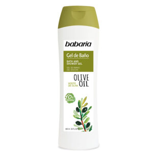 GEL DE BANO BABARIA ACEITE OLIVA 600 ML