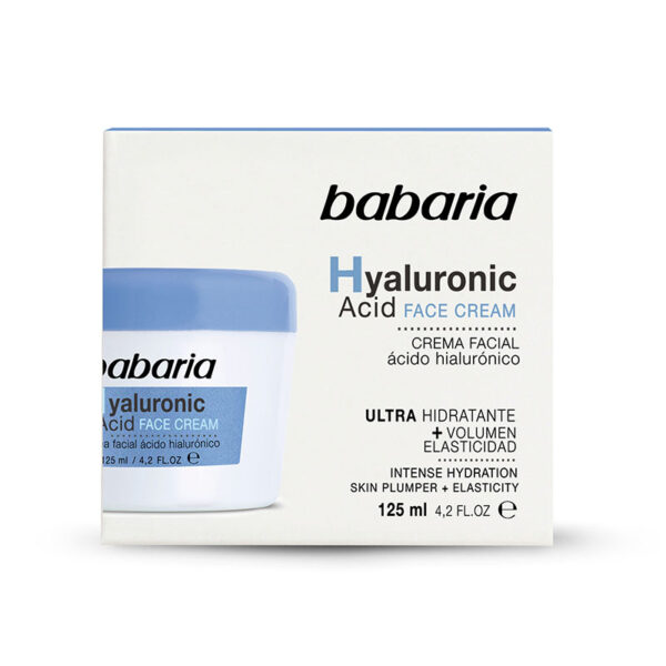 CRE FAC BABARIA ACIDO HIALURONICO 125 ML