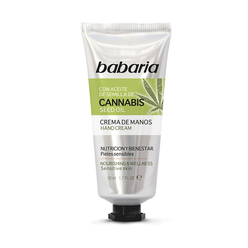 CREMA DE MANOS BABARIA CANNABIS 50ML LB
