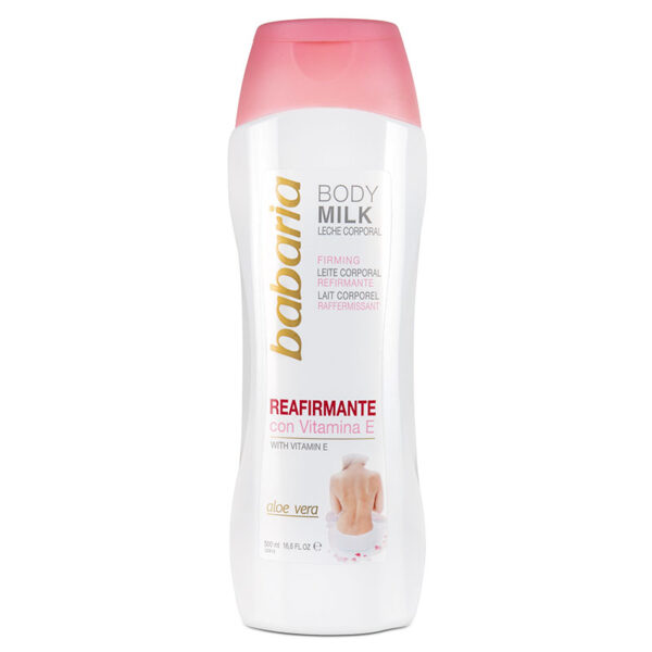 CREMA BABARIA BODY MILK REAFIR. 500ML LB