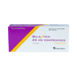 BILAXTEN 20 MG 10 COMPR.(P)9730