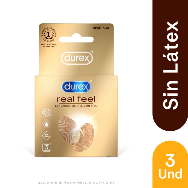 PRESERVAT.DUREX REAL FEEL 3 UND