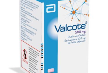Valcote Valproato Sodio 500 mg Caja x 30 Tabletas