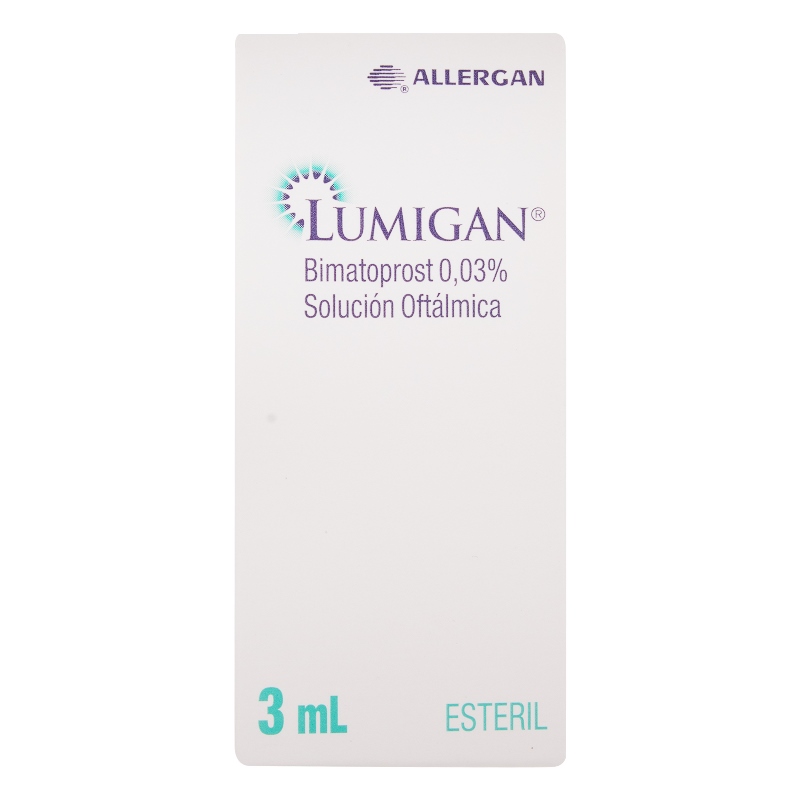 Lumigan Bimatoprost 0.03% Solución Oftálmica 3 ml