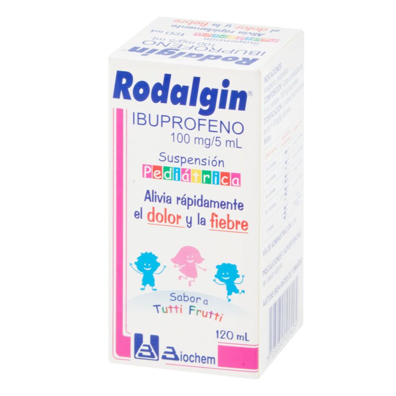 RODALGIN SUSPENSION PEDIATRICA 120 ML