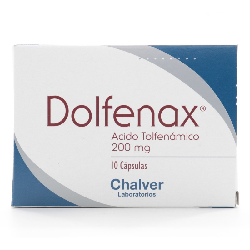 DOLFENAX 200 MG 10 CAPSULAS