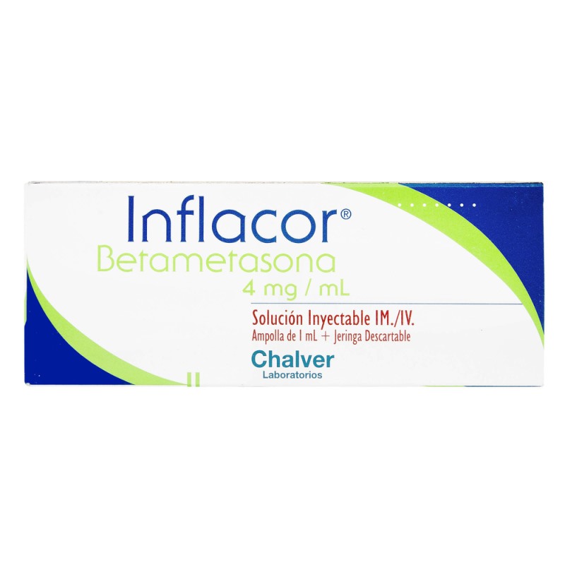INFLACOR 4 MG 1 ML AMPOLLA