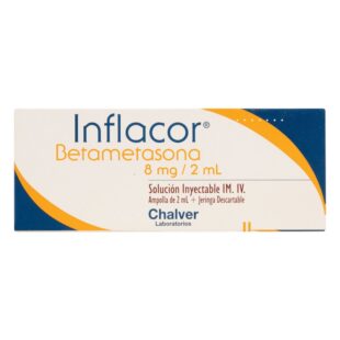 INFLACOR 8 MG 2 ML AMPOLLA