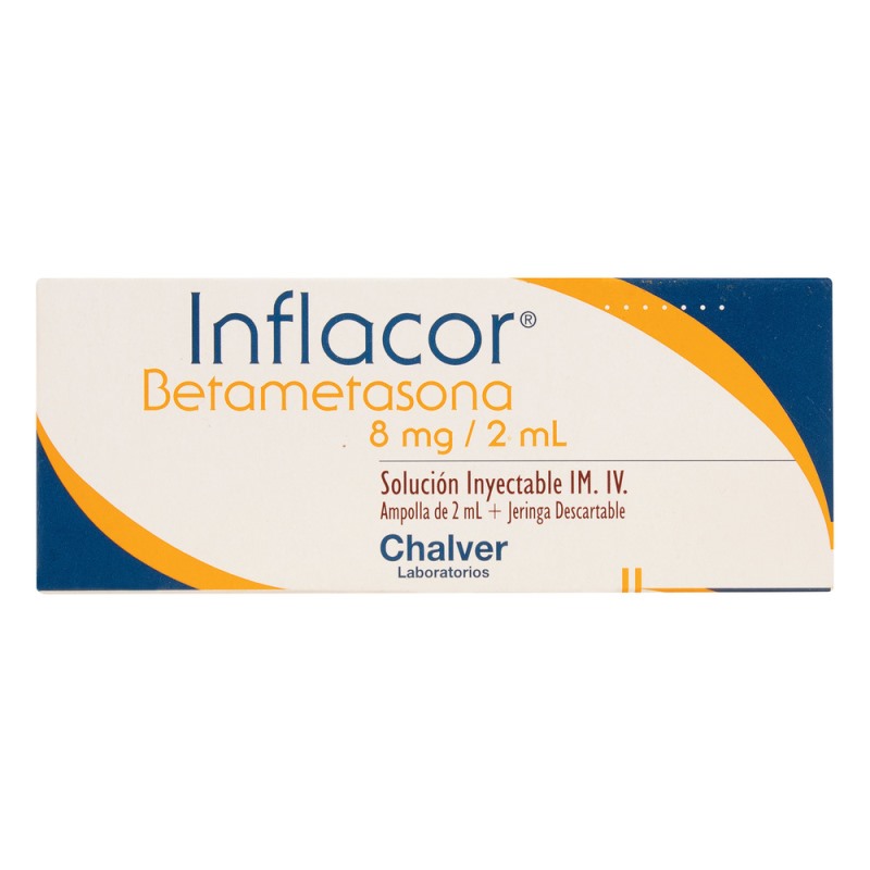 INFLACOR 8 MG 2 ML AMPOLLA