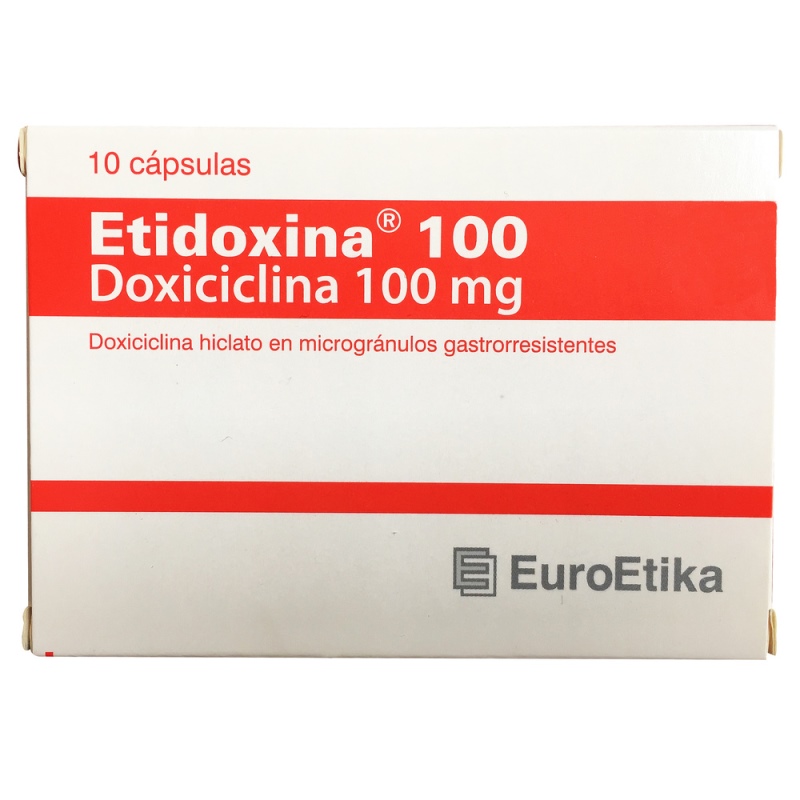 ETIDOXINA 100 MG 10 CAPSULAS (3%+)(PAE)