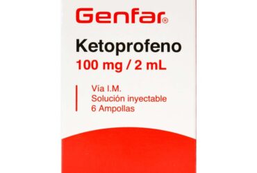 KETOPROFENO 100 MG 6 AMPOLLAS GF