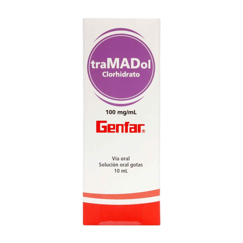 TRAMADOL 100 MG GOTAS 10 ML GF