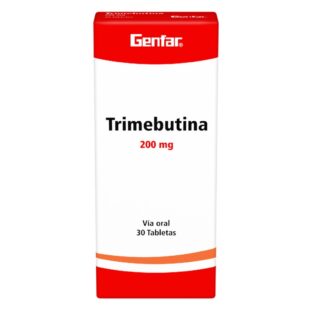 TRIMEBUTINA 200 MG 30 TABLETAS GF