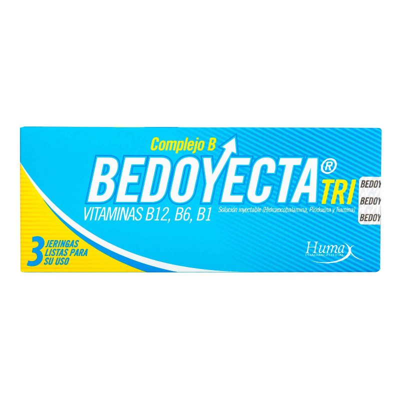 BEDOYECTA 3 AMPOLLAS (A)(3%+)