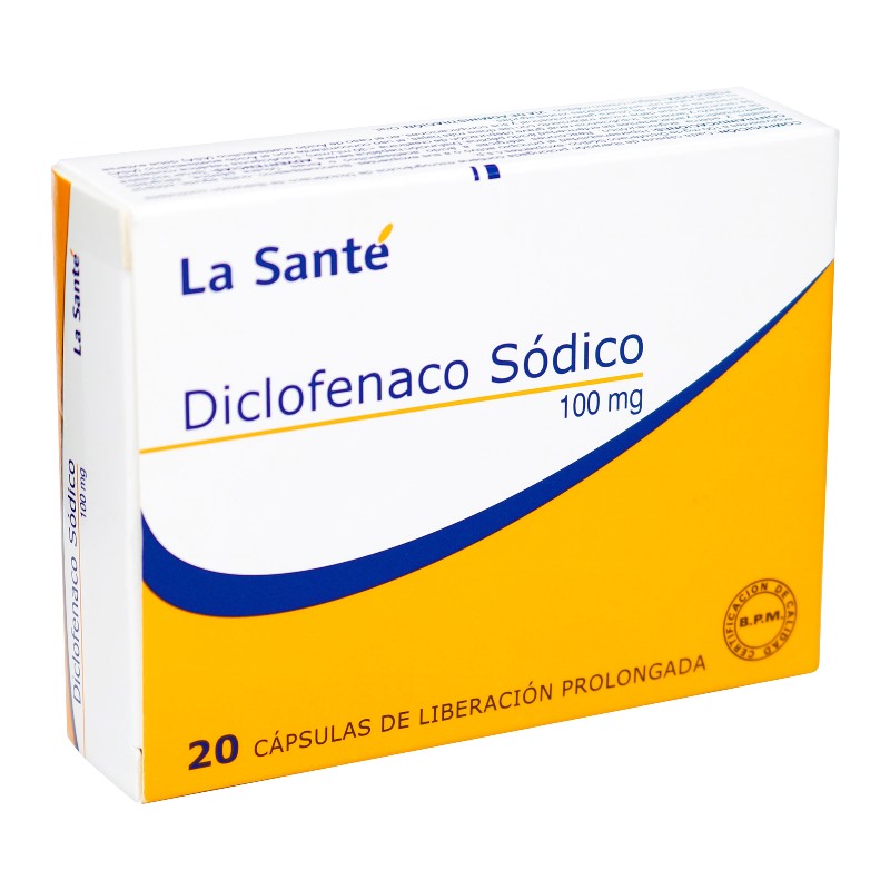 DICLOFENACO RETARD 100 MG 20 CAPSULAS LS