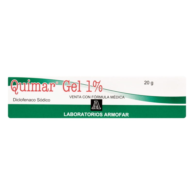 QUIMAR GEL 1GR/100 MG TUBO 20 GR