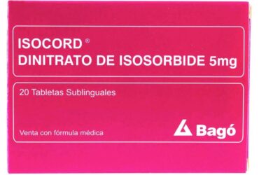 ISOCORD SUBLING 5 MG 20 TABLETAS