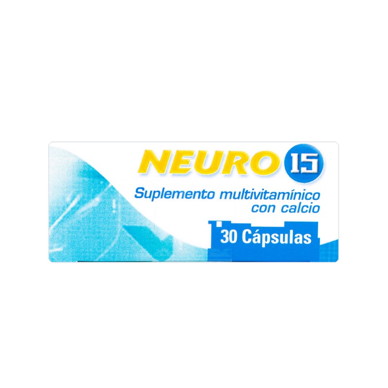 NEURO 15 MG 30 CAPSULAS