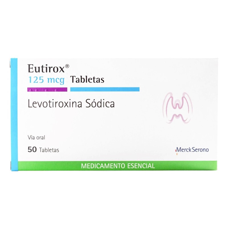 EUTIROX 125 MCG 50 TBS (3%+)(PAE)