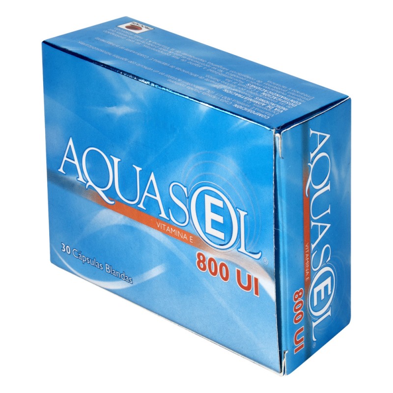 AQUASOL E 800 MG 30 PERLAS (3%+)