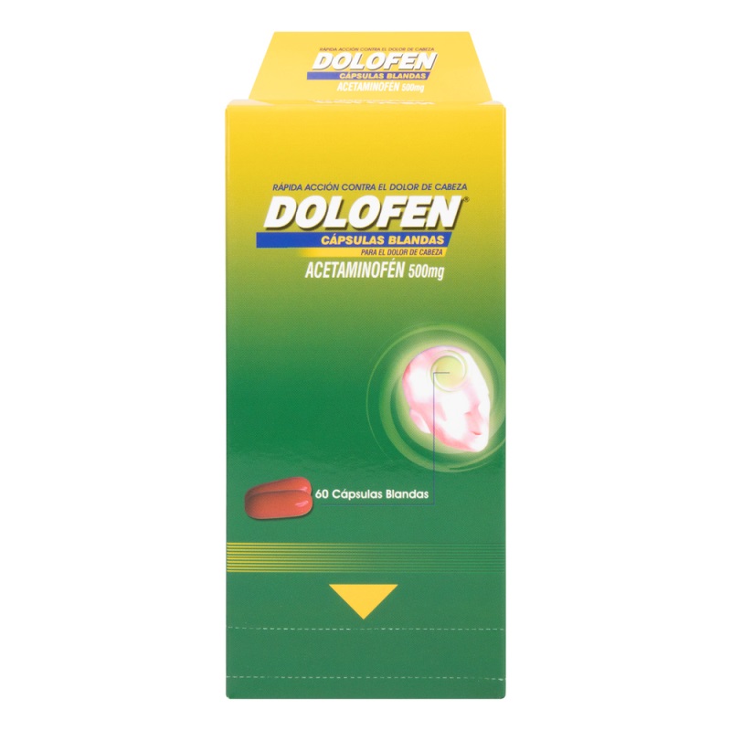 DOLOFEN 500 MG 60 CAPSULAS
