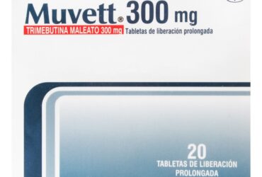 MUVETT 300 MG 20 TABLETAS (3%+)(A)