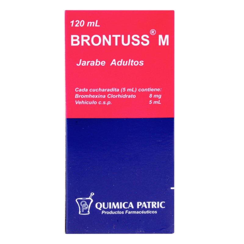 BRONTUSS M ADULTOS JARABE 120 ML - Imagen 2