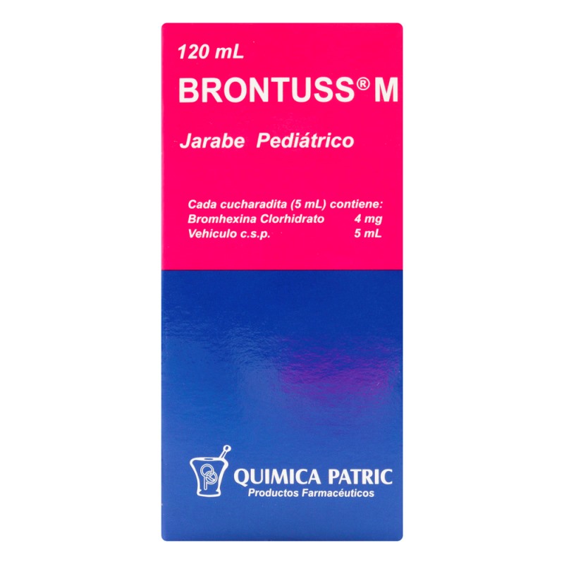 BRONTUSS M PEDIATRICO JARABE 120 ML