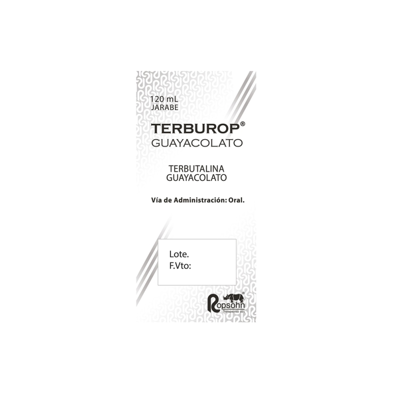 TERBUROP GUAYACOLATO JARABE 120 ML