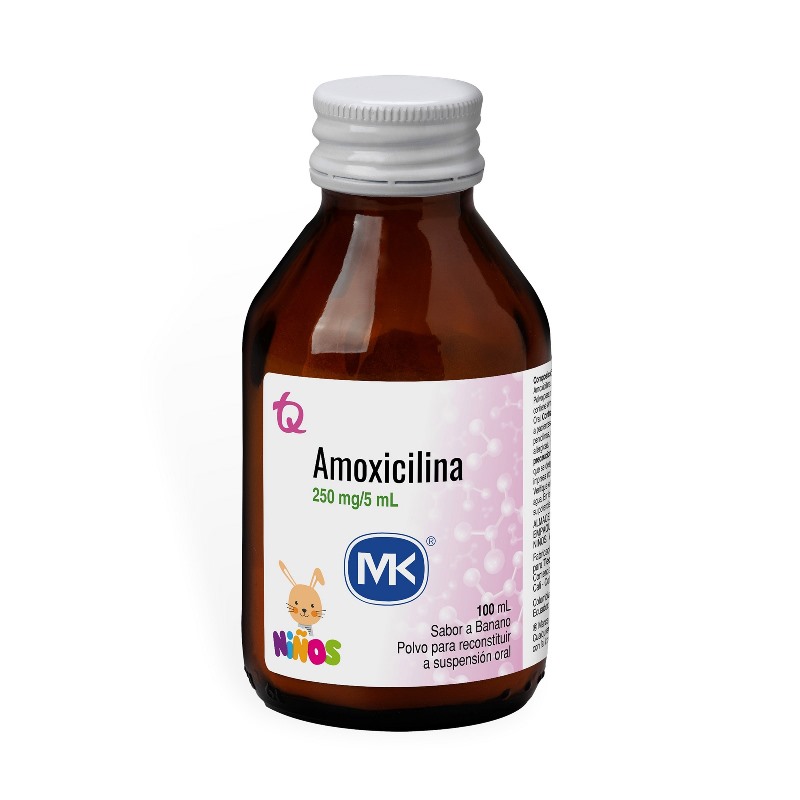 AMOXICILINA 250 MG SUSPENSION 100 ML MK