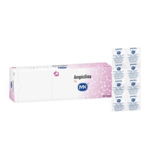 AMPICILINA 1 GR 100 TABLETAS MK