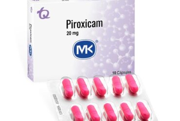PIROXICAM 20 MG 10 CAPSULAS MK